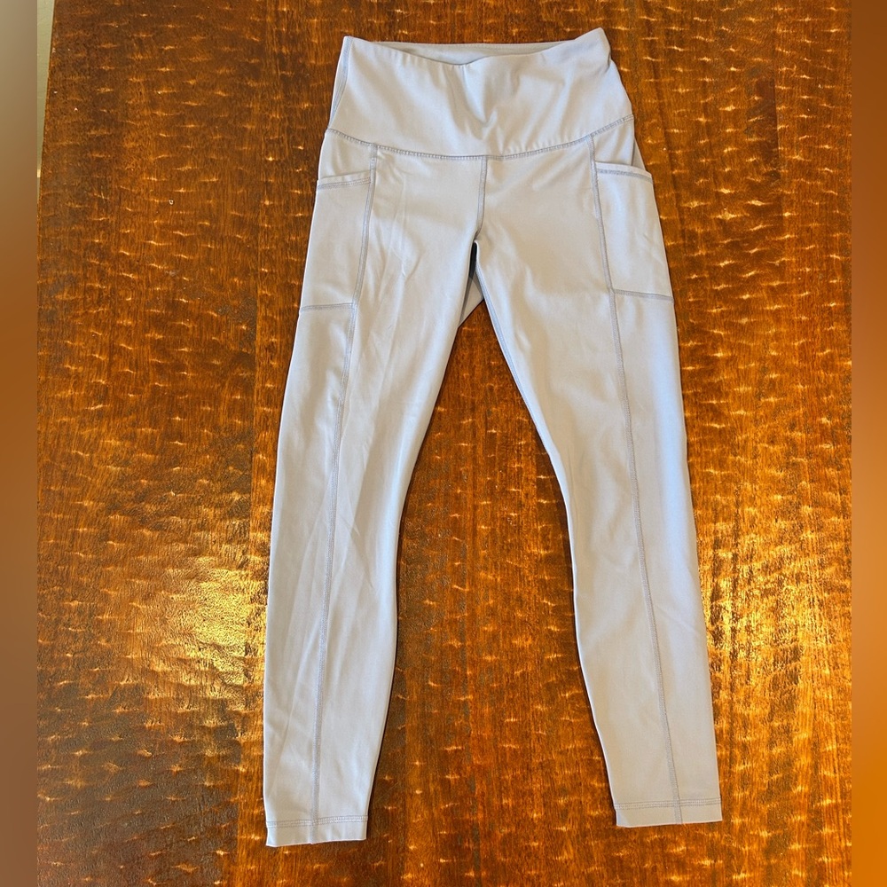 💜 90 Degree by Reflex Lavender High-Waisted Leggings – Size Small